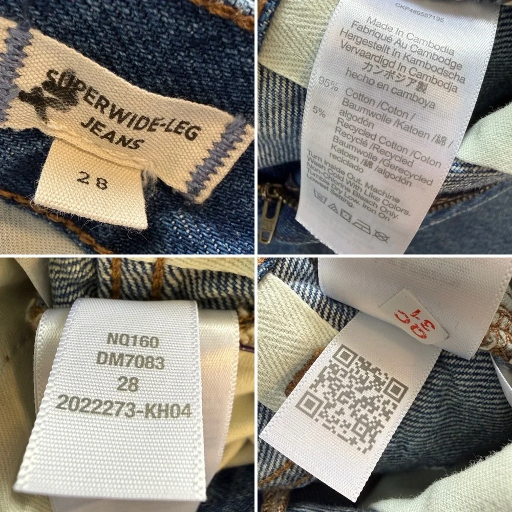 Madewell Superwide-Leg Jeans in Fannin Wash NQ160 - Picture 11 of 16